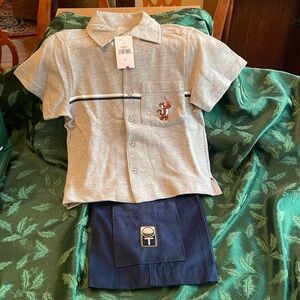 Disney “Golfing Tigger” shirt & shorts